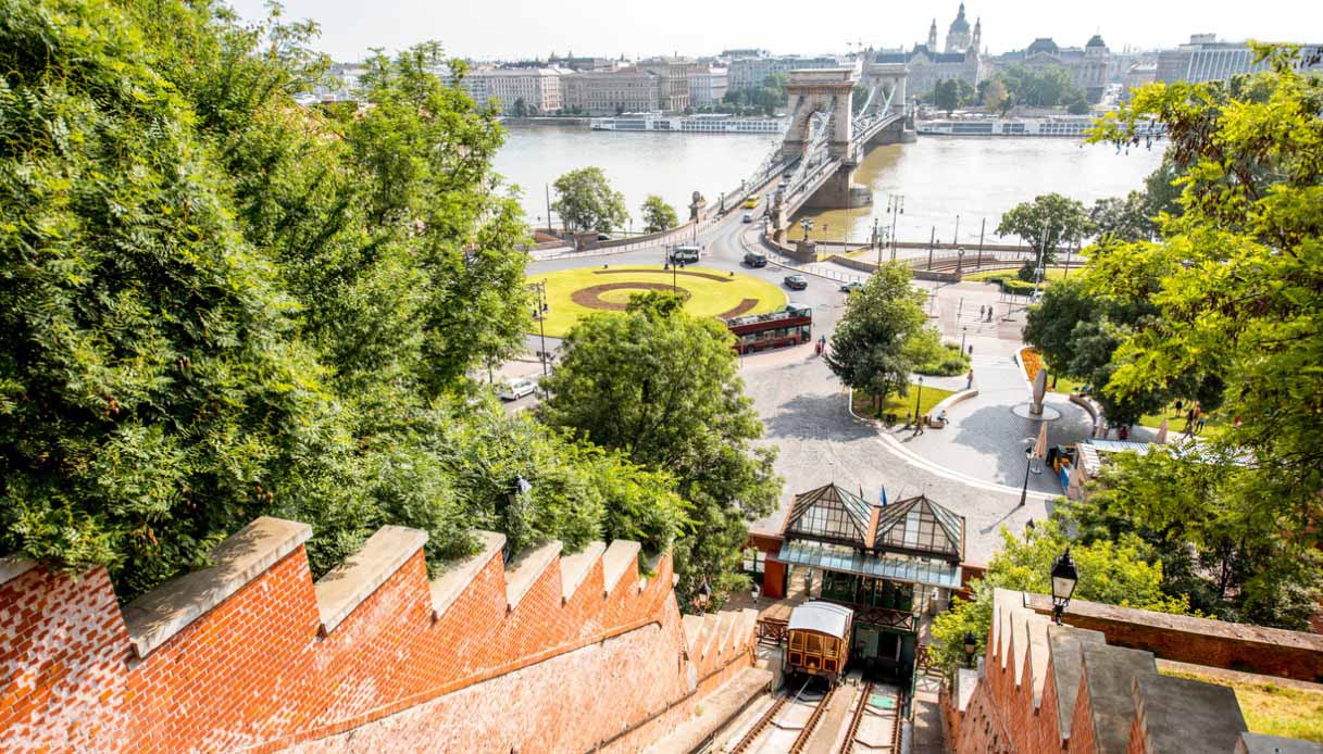 Budavári Sikló, la funicolare panoramica di Budapest