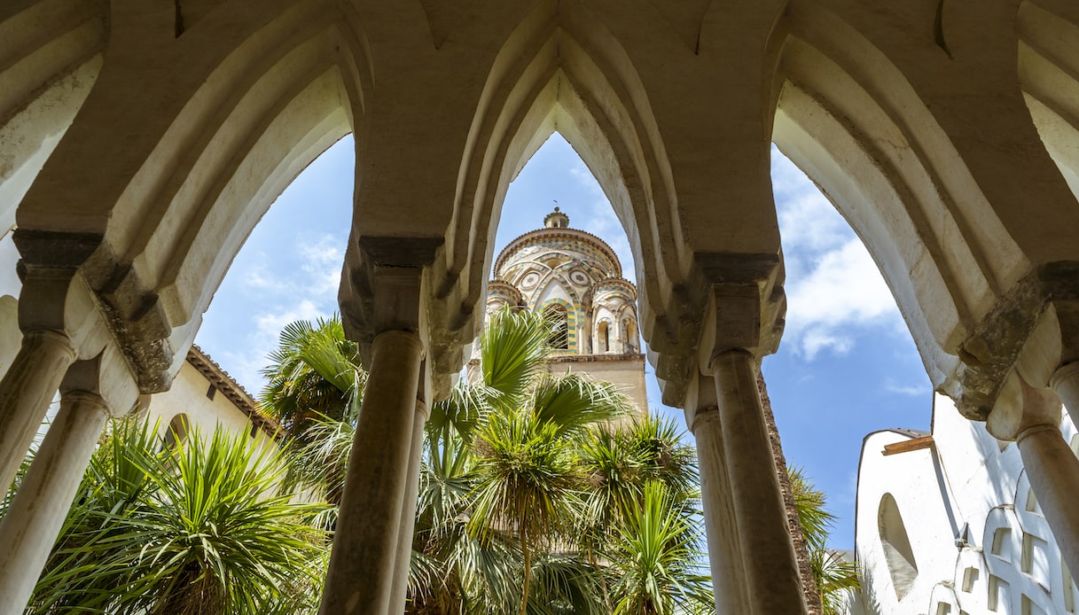 Vista del chiostro del Paradiso